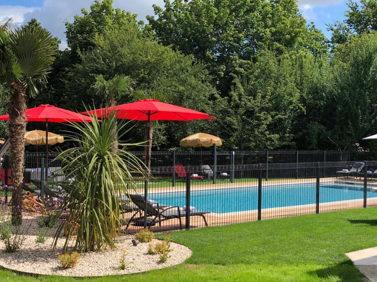 Hotel Restaurant Du Parc Saumur Logis Elegance Zewnętrze zdjęcie